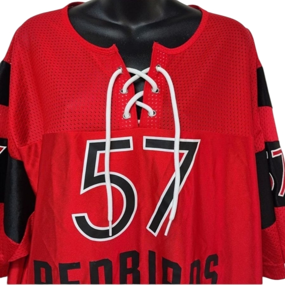 PINK Victoria's Secret Collegiate Illinois State Redbirds Jersey Red Siz… - Picture 3 of 9